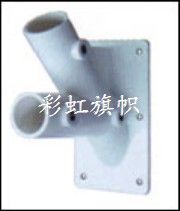 两杆尼龙旗杆旗座