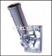 可180度调节的铁镀铬旗座