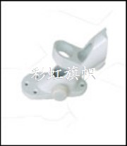 可调两角度铸铝旗座