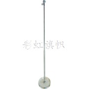 水晶伸缩旗座
